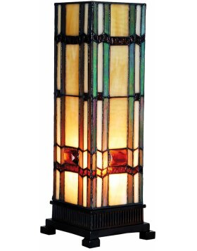 bunte Tiffany floor lamp glass 12,5x35 cm