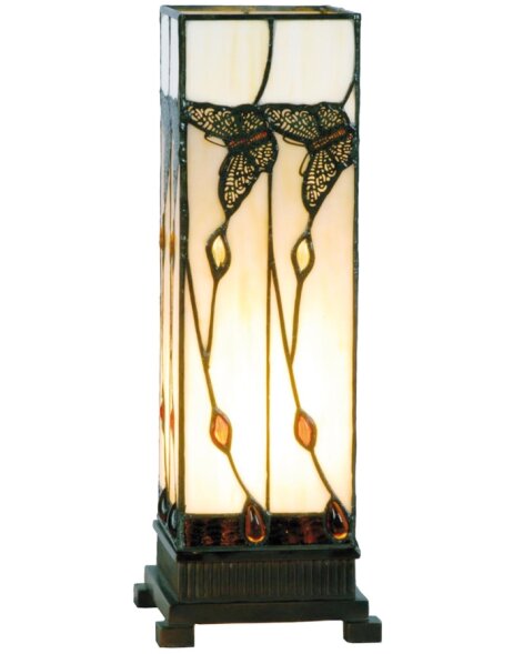 Lanterna Tiffany Farfalle 12,5x35 cm