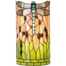 Wandlamp Tiffany Libelle 19x11,5x35 cm