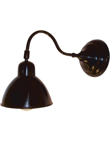 schlichte Metallwandlampe &Oslash; 33x22 cm