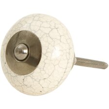 Doorknob cream antique Ø 4,5 cm