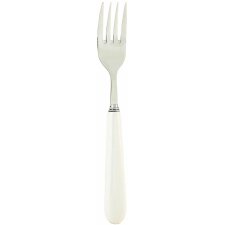 Table fork ceramic handle white 20 cm