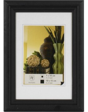 artos wooden frame 10x15 cm - black