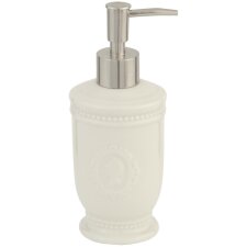 Soap dispenser 7x7x18 cm bust white