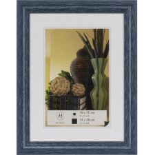 wooden picture frame 15x20 Artos - blue