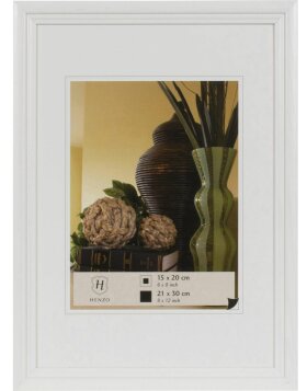 Henzo wooden picture frame Artos white 21x30 cm DIN A4