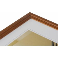 Artos - dark brown wooden picture frame DIN A4