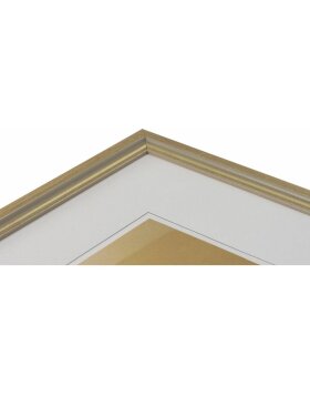 Artos 21x30 - golden wooden frame