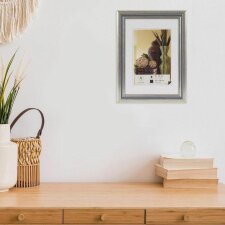 Artos - silver wooden frame 30x40 cm
