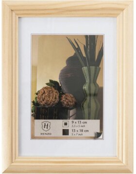 Artos - natural-coloured wooden frame 30x45