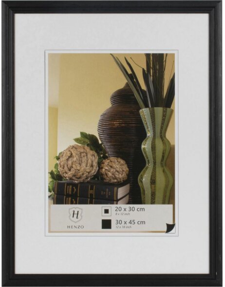Artos wooden frame - black 30x45 cm