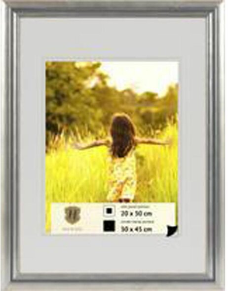 Artos - silver wooden frame 30x45 cm