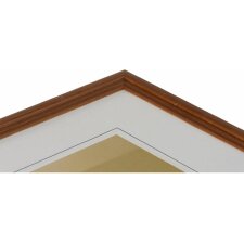 Artos 40x50 cm - dark brown wooden frame