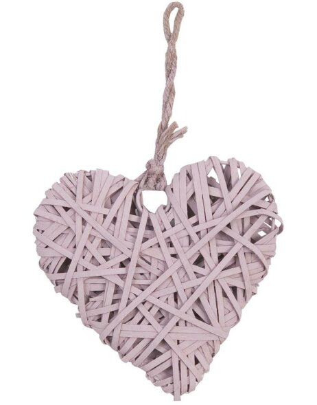 Wooden heart to hang 15x15 cm