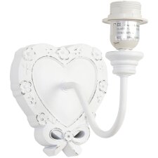 HEART wall lamp with loop 15x23x16 cm