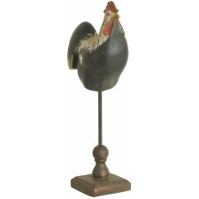 Clayre & Eef Figurine décorative Coq 34 cm