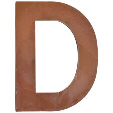 Letter D 20 cm single letter
