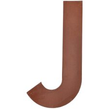 Letter J 20 cm single letter