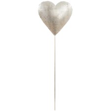 Ornament Heart with bar 12x42 cm