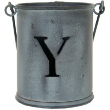 letters iron bucket y