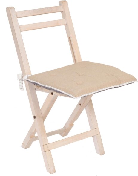 Poduszka na krzesło w porcie z wypełnieniem 40x40