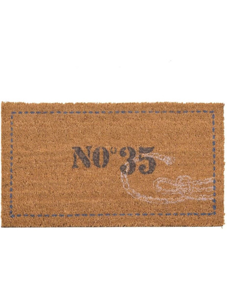 Doormat 45x75 cm Number 35