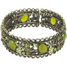 Bracelet de pierres vert