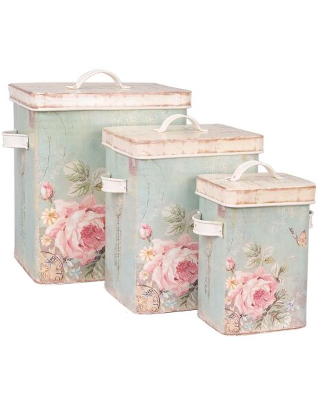 storage boxes - 3 pieces EMAILLE