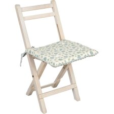 Chair cushion Idyllique Rose blue 40x40 cm with foam filling