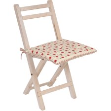 Chair Cushion Poppy Field 40x40 cm with foam filling