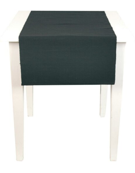 Table runner 50x160 cm black uni