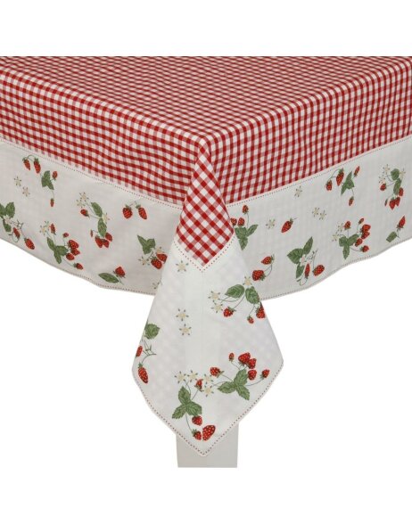 Tablecloth 150x150 cm Strawberry Garden