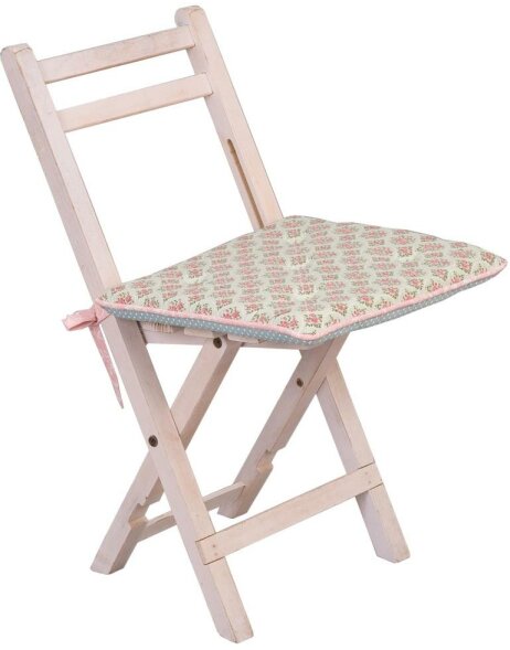 Poduszka na krzesło Sweet Roses 40x40 cm z piankowym wypełnieniem