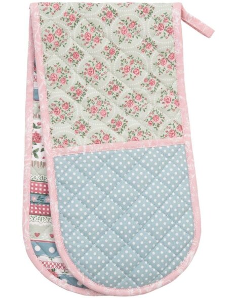 Double Oven Glove Sweet Roses 20x80 cm