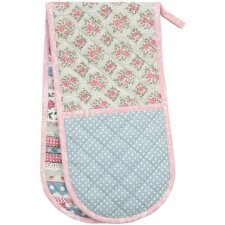 Double Oven Glove Sweet Roses 20x80 cm