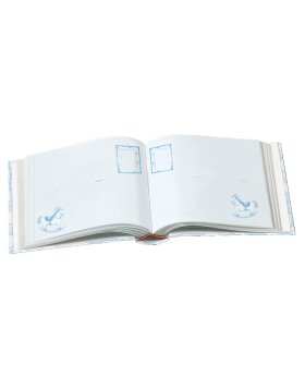 baby memo slip-in album "Babies Book" - blue