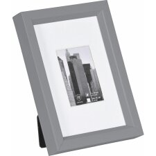plastic frame 10x15 cm METALLICA - silver