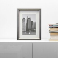 METALLICA 10x15 cm dark grey plastic picture frame