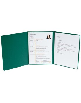 3-częściowy folder aplikacji 2 szyny zaciskowe zielony