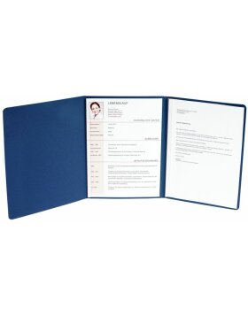 Application folder 3 pieces Manila Cap blue