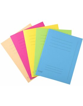 Pack of 50 file folders with labeling panel Foldyne...