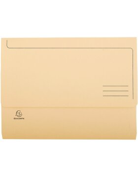Pack of 10 folders with cap A4 sorted