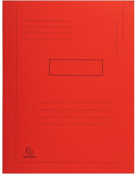 envelope folder FOREVER red