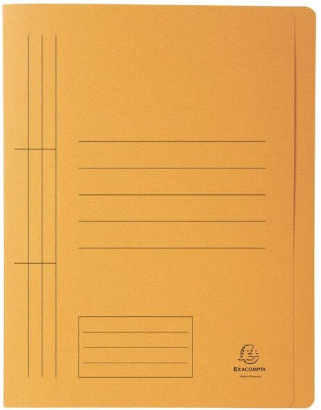 Dossier rapide en carton recycl&eacute; 250g avec impression dorganisation Forever, pour format A4 couleurs assorties