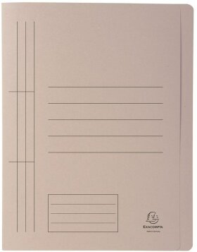 Gerecycled kartonnen losbladige ordners 250g met Forever-organisatieopdruk, voor din a4-formaat Geassorteerde kleuren