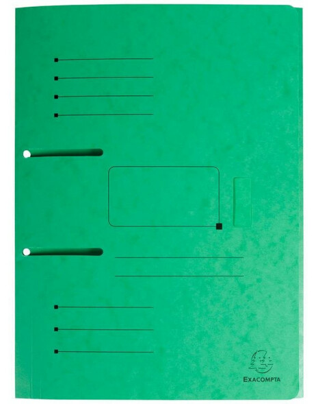 MANILA briefcase 3 flaps green DIN A4