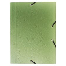 Binder Age Bag with elastic green A4