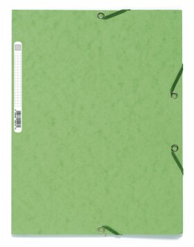 Binder with 3 flaps and elastic band Manila board 400g-m2...
