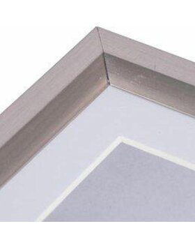 METALLICA plastic frame 20x20 cm  - dark grey