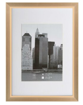 METALLICA plastic frame 20x28 cm - golden